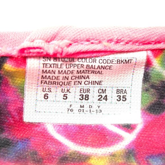 Skechers GoWalk Slip On Athletic Walking Shoe Girls Size 6 81020L Black Pink - Picture 7 of 9